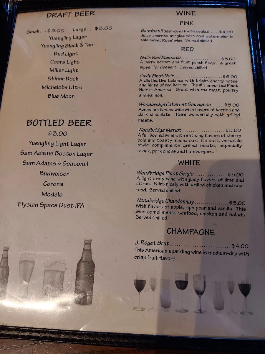 Callahan's Steak House Photo Menu 3