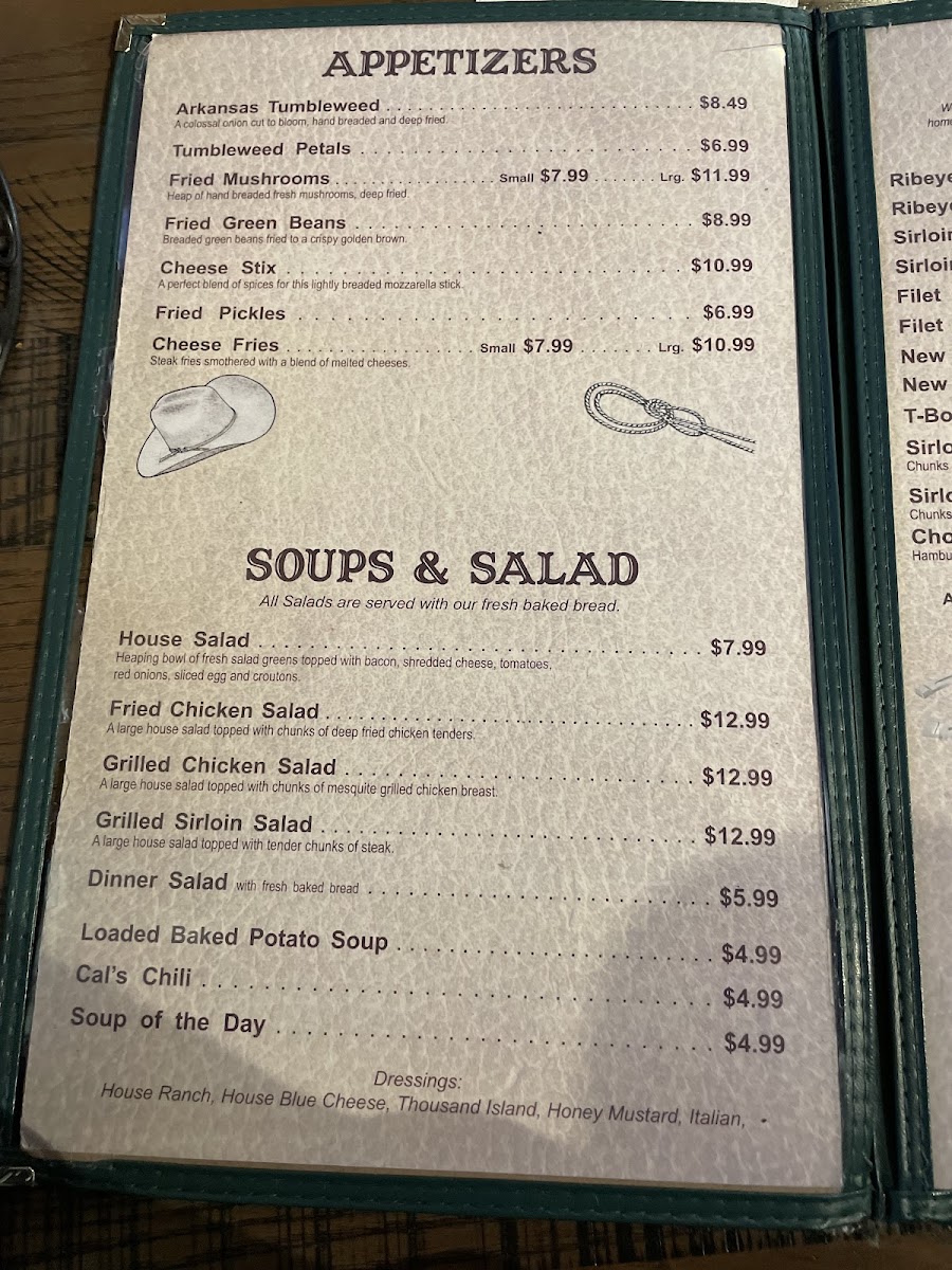 Callahan's Steak House Photo Menu 7