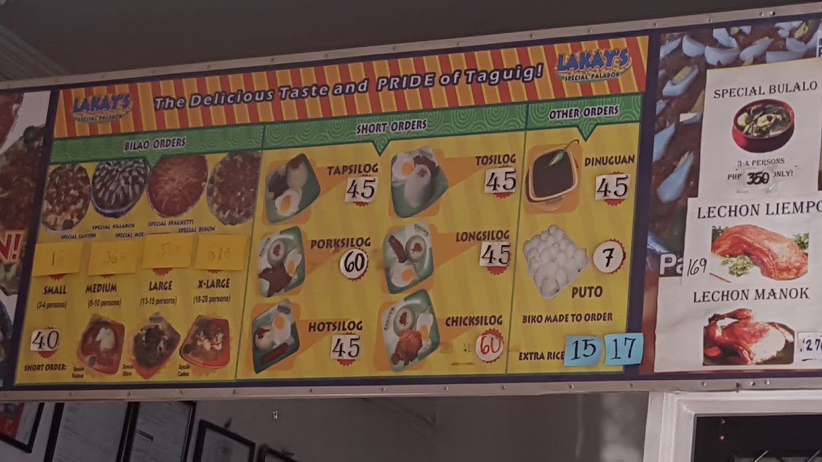 Lakay's Special Palabok Photo Menu 10