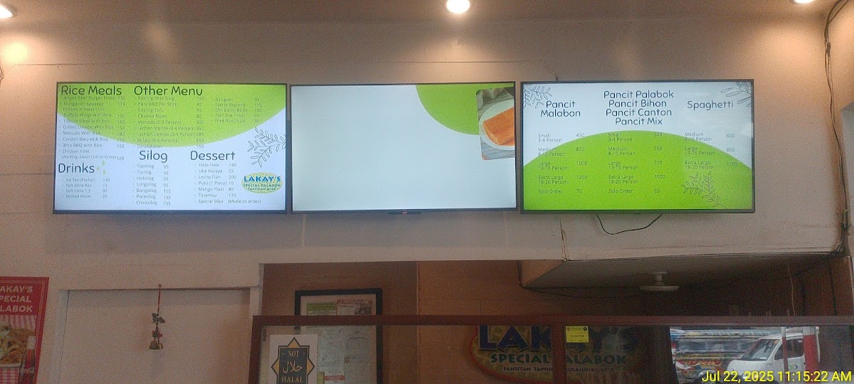 Lakay's Special Palabok Photo Menu 3