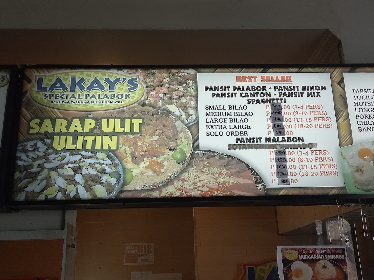 Lakay's Special Palabok Photo Menu 7