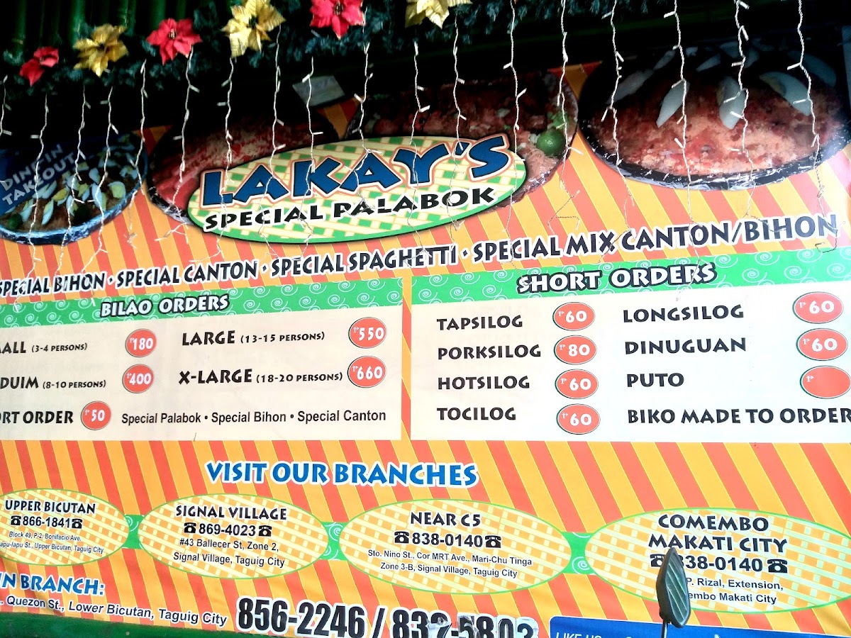 Lakay's Special Palabok Photo Menu 8