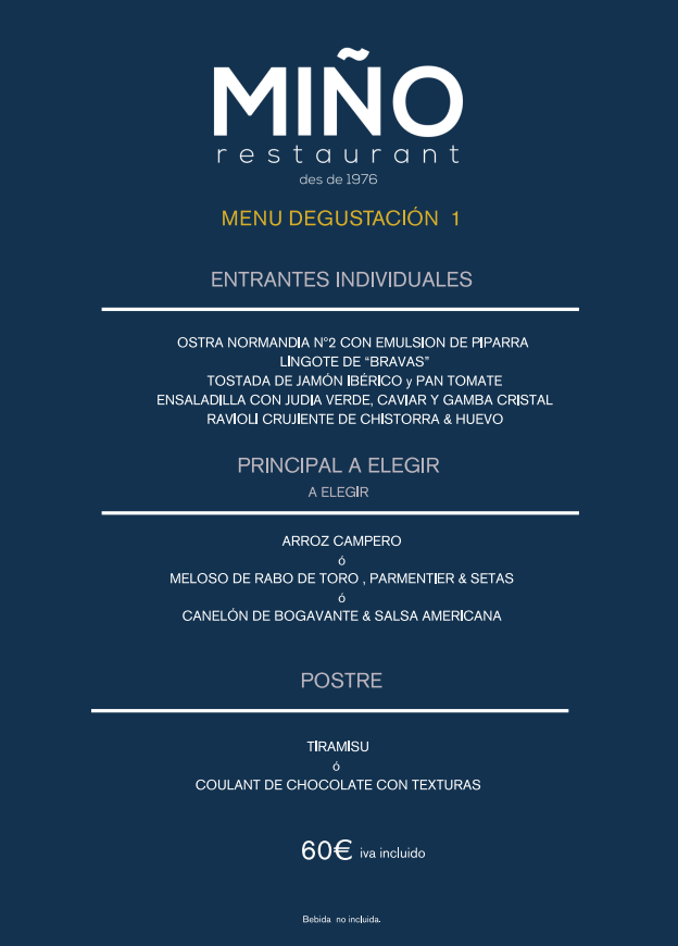 Restaurant Miño Photo Menu 4