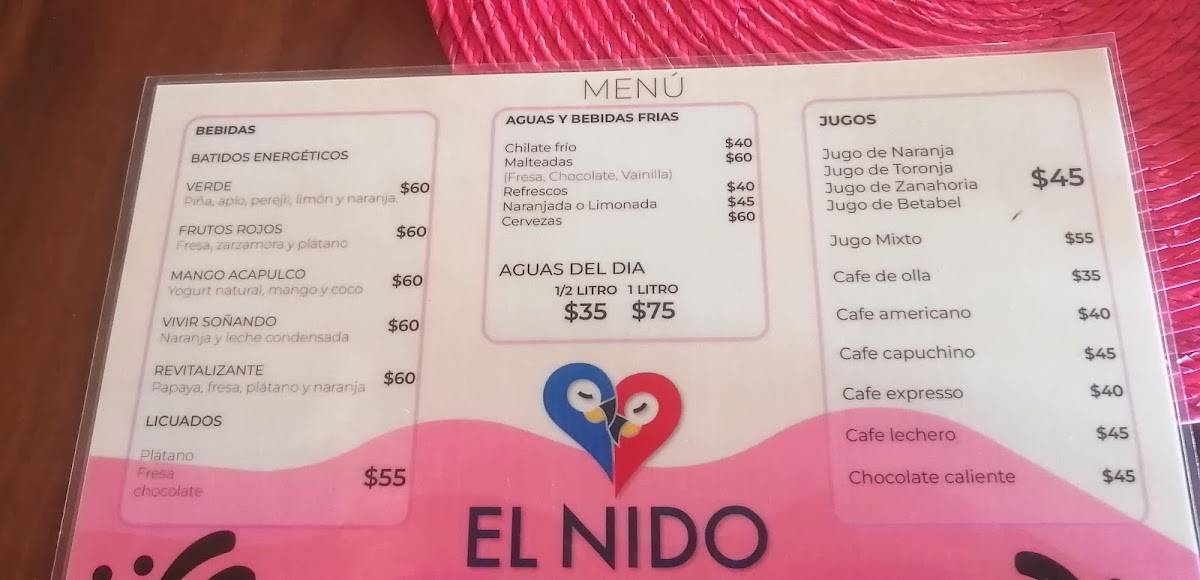 El Nido Restaurante Acapulco Photo Menu 6