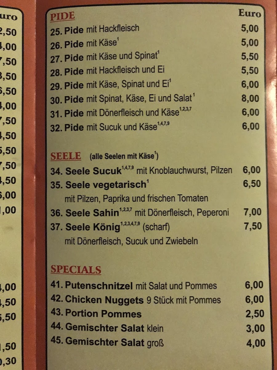 König Pizza & Kebab Photo Menu 5