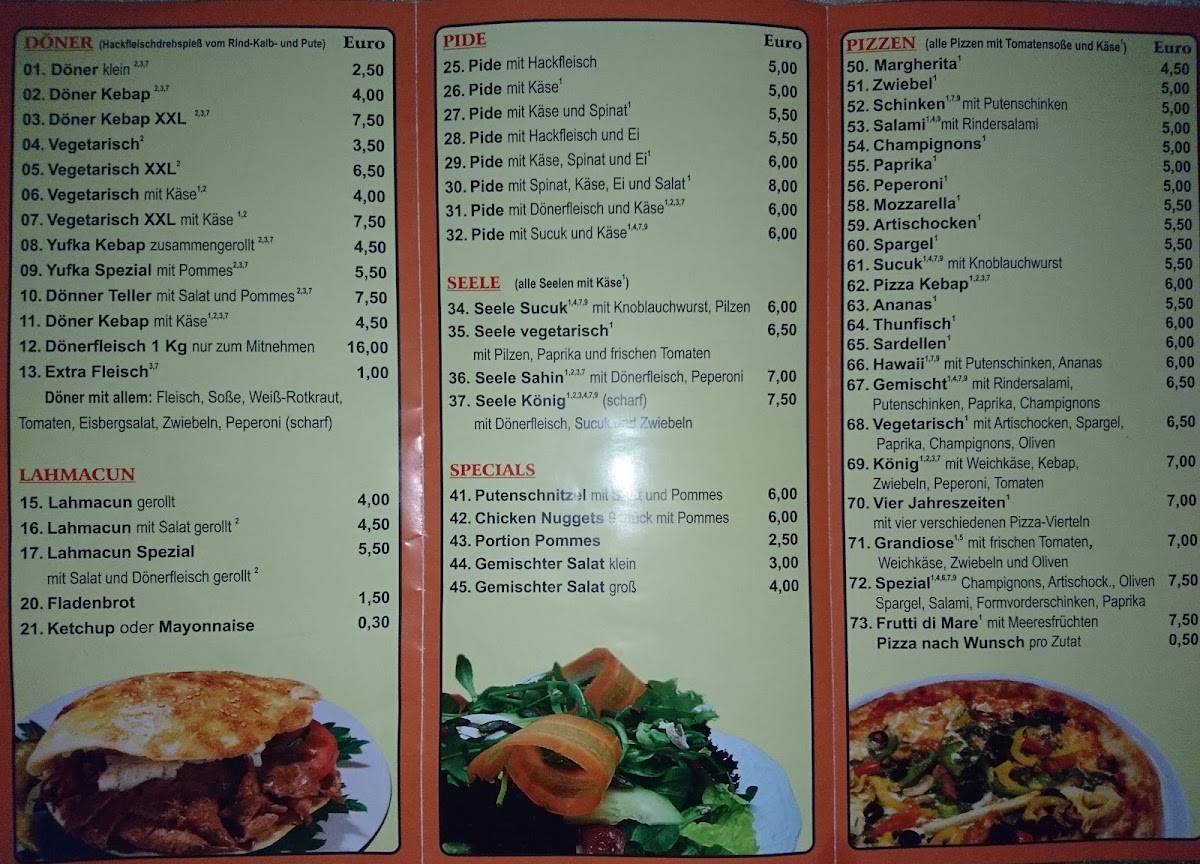 König Pizza & Kebab Photo Menu 7