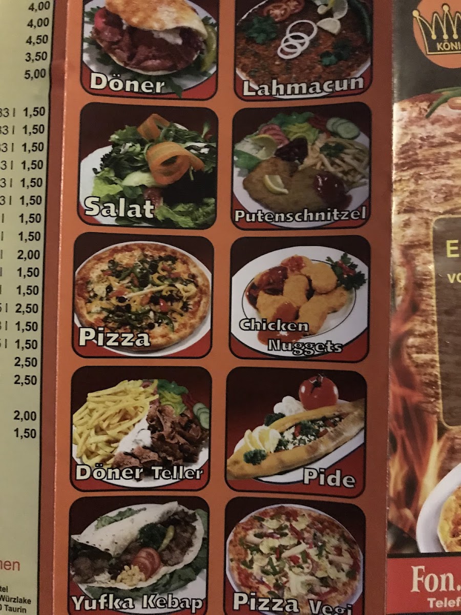König Pizza & Kebab Photo Menu 9
