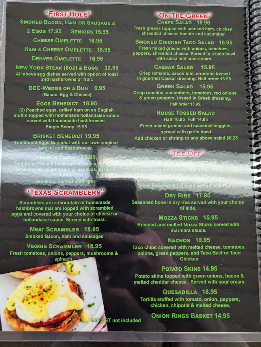 Mulligans Grill Photo Menu 2