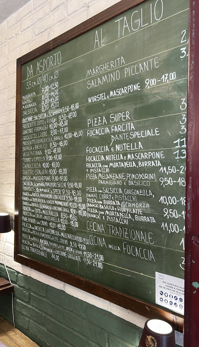 Dante & Gentucca Photo Menu 5