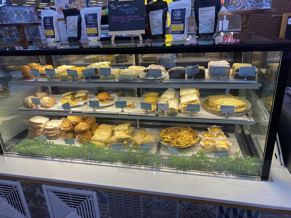 Jamaica Blue Café Stockland Hervey Bay (in front of JB Hi-Fi)