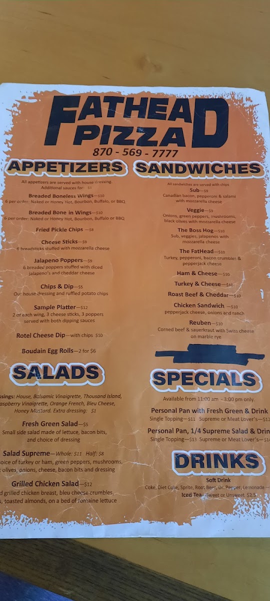 Fatheads Pizza Photo Menu 4