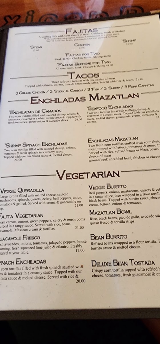 Mazatlan Mexican Restaurant | Redmond Photo Menu 5
