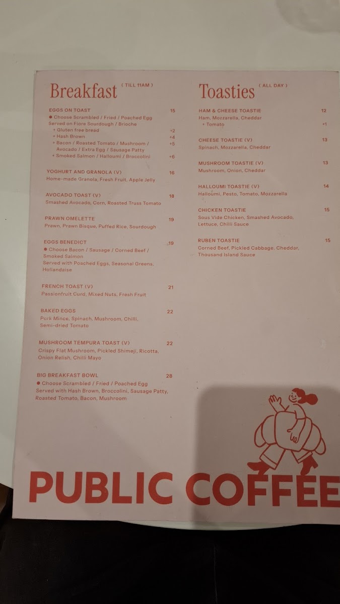 Public Coffee Photo Menu 2
