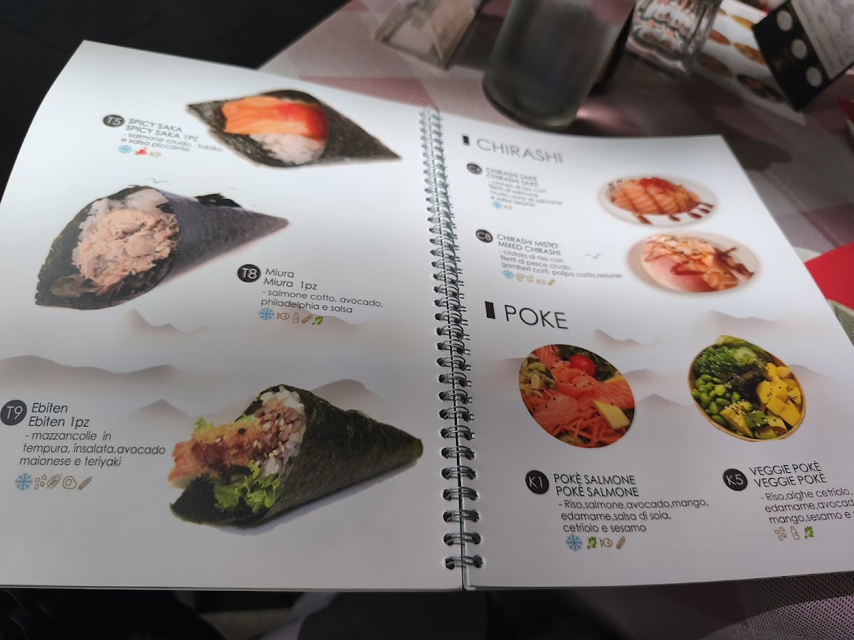 Sushi restaurant Photo Menu 1