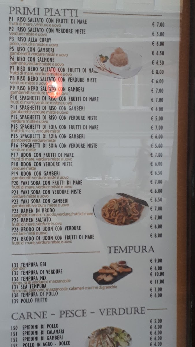 Sushi restaurant Photo Menu 2