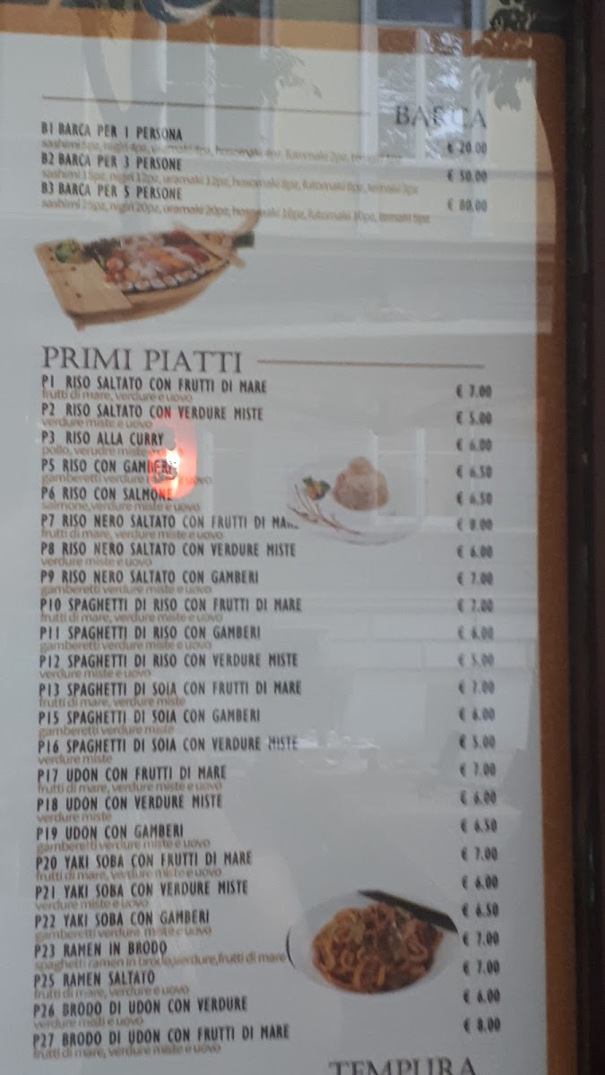 Sushi restaurant Photo Menu 6