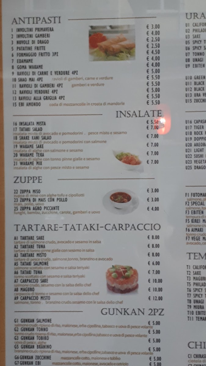 Sushi restaurant Photo Menu 8