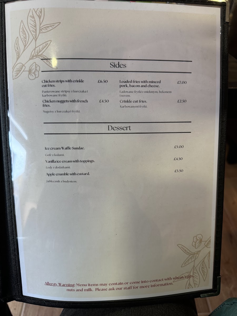 The Magic Pot Restaurant Photo Menu 9