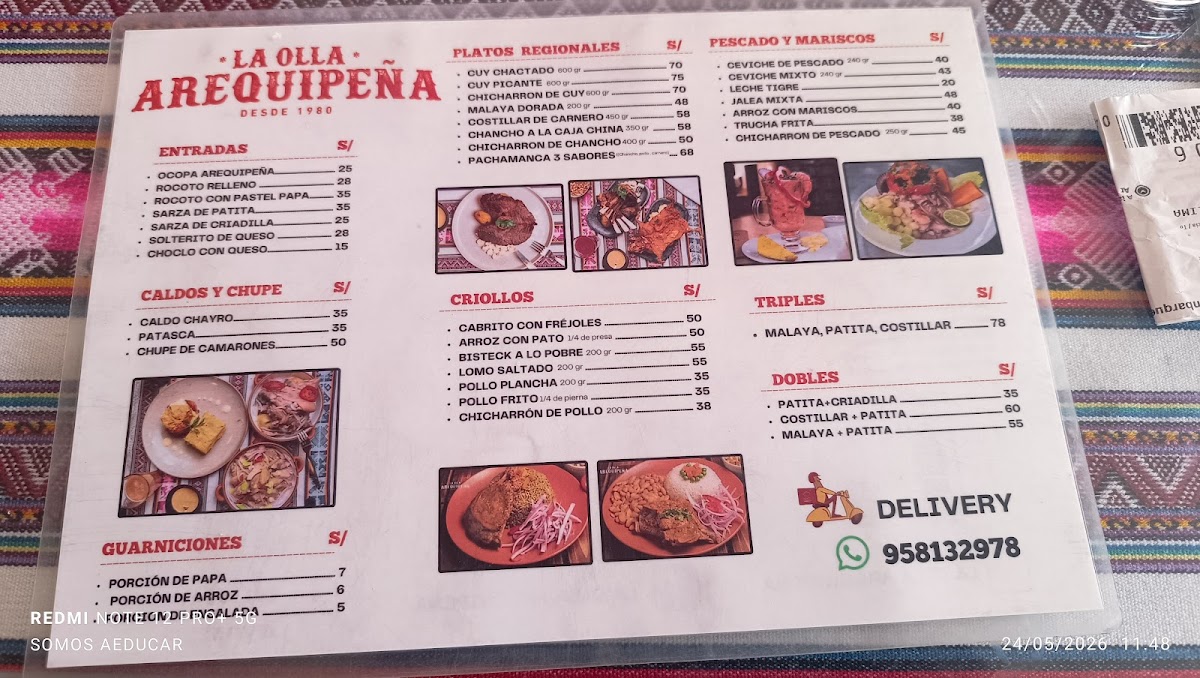 La Olla Arequipeña - Sede Campestre Photo Menu 3