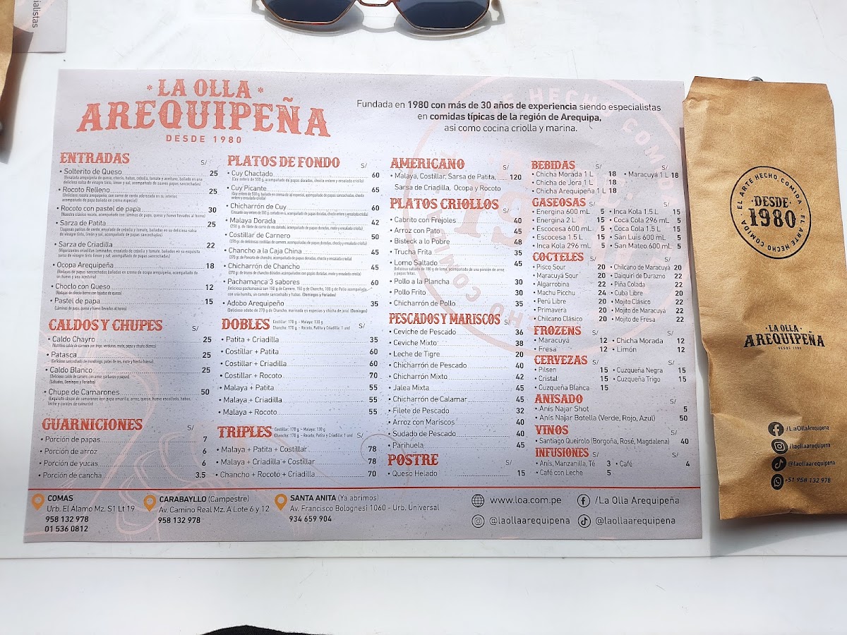 La Olla Arequipeña - Sede Campestre Photo Menu 8