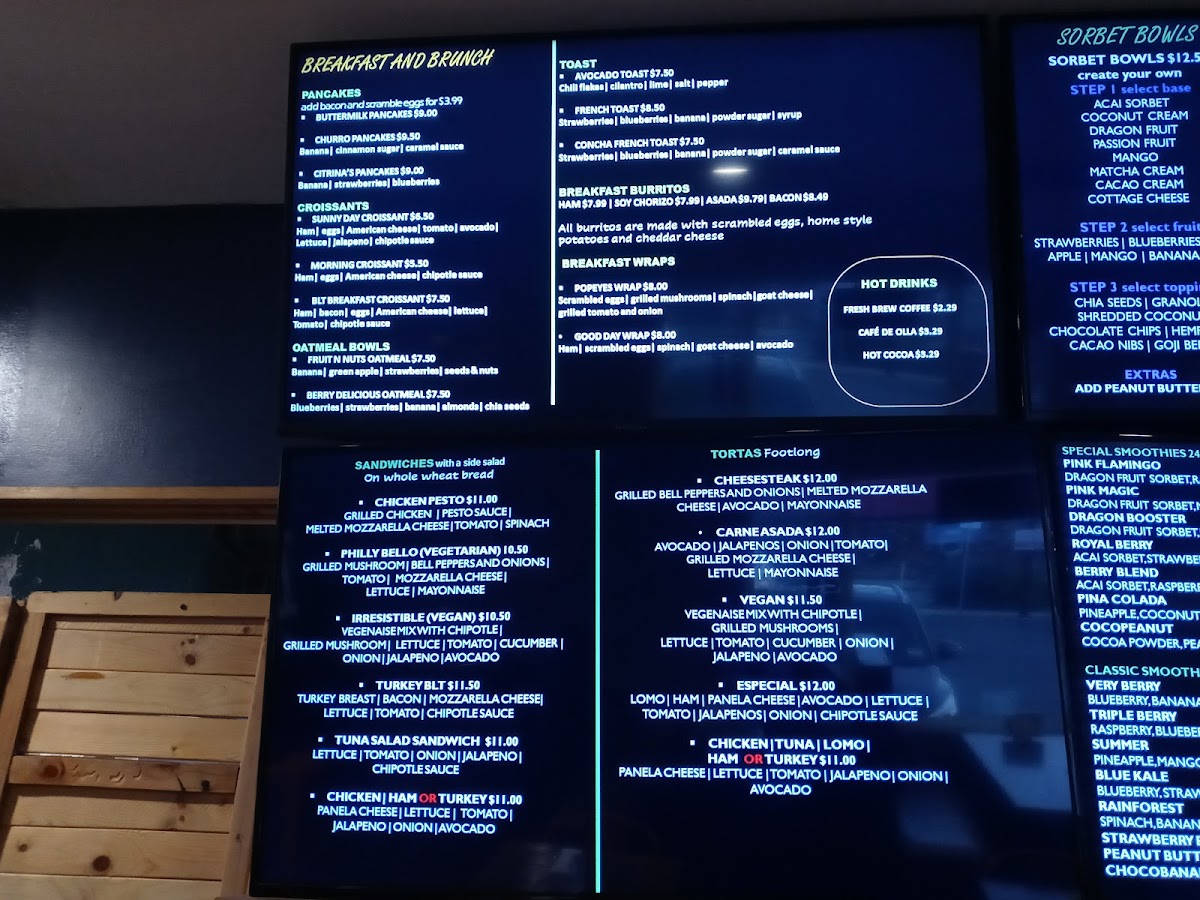Acai Roots Photo Menu 2