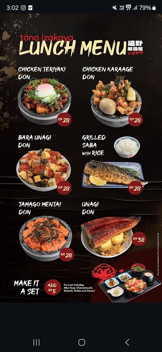 Tono Izakaya Publika Photo Menu 10