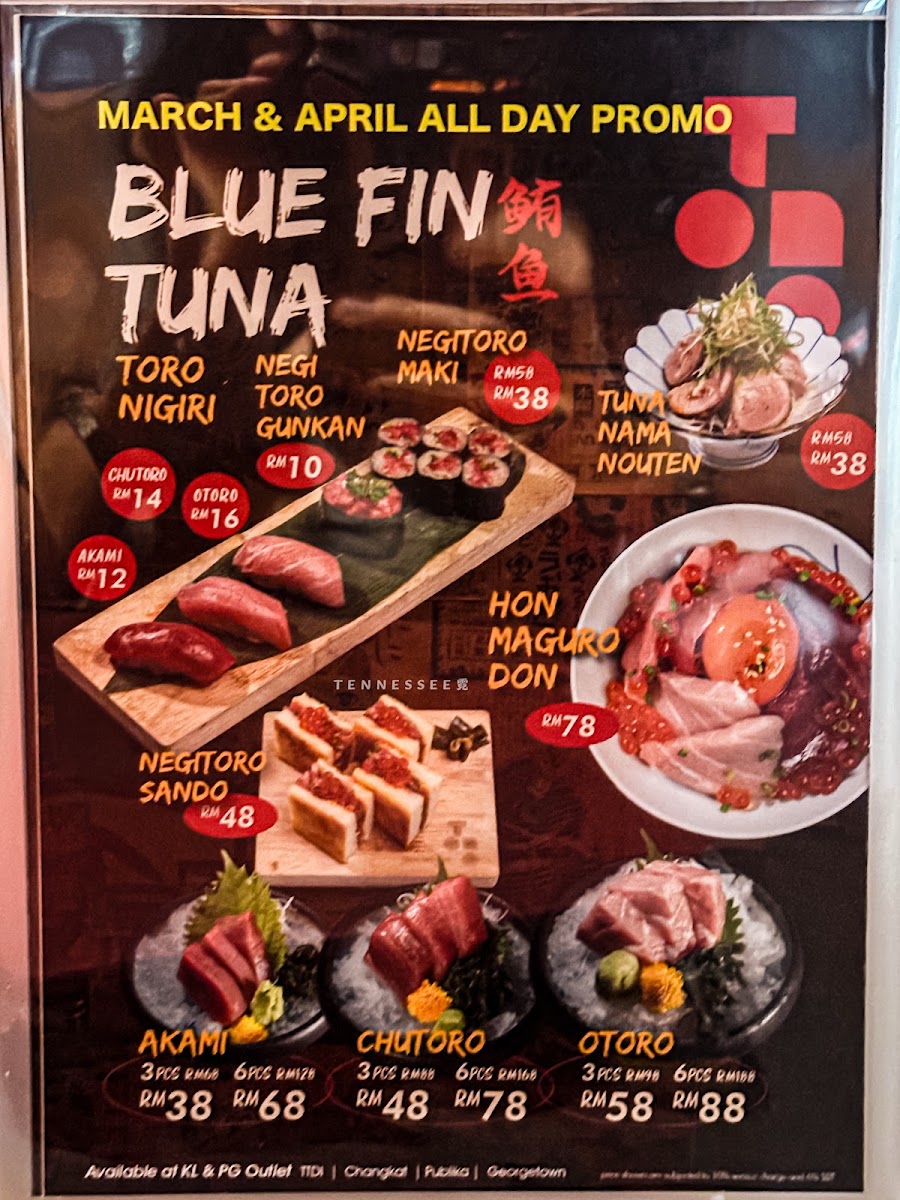 Tono Izakaya Publika Photo Menu 6