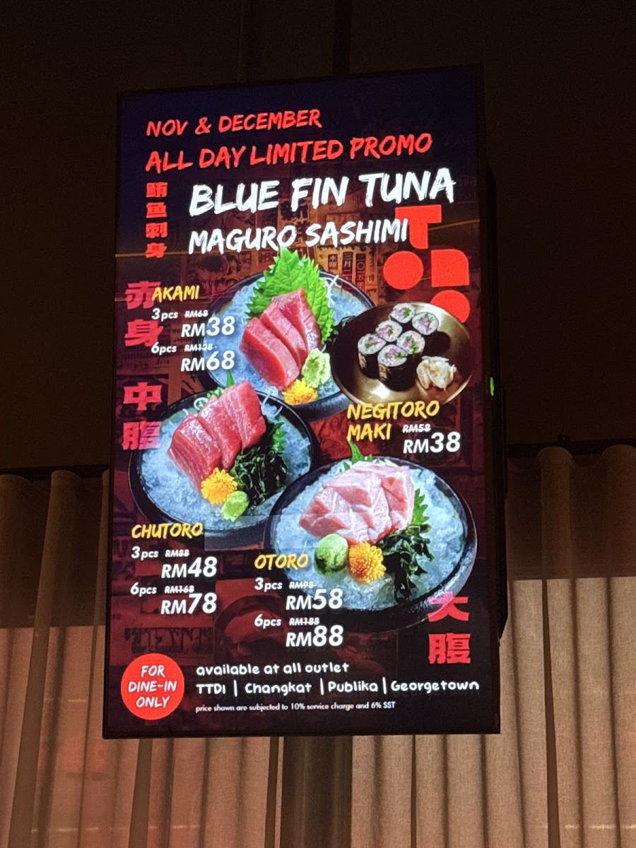 Tono Izakaya Publika Photo Menu 8