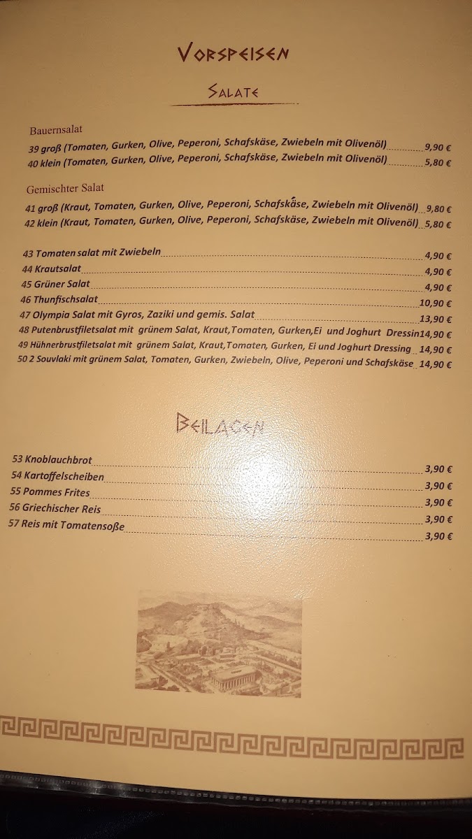 Restaurant Olympia Senden Photo Menu 5