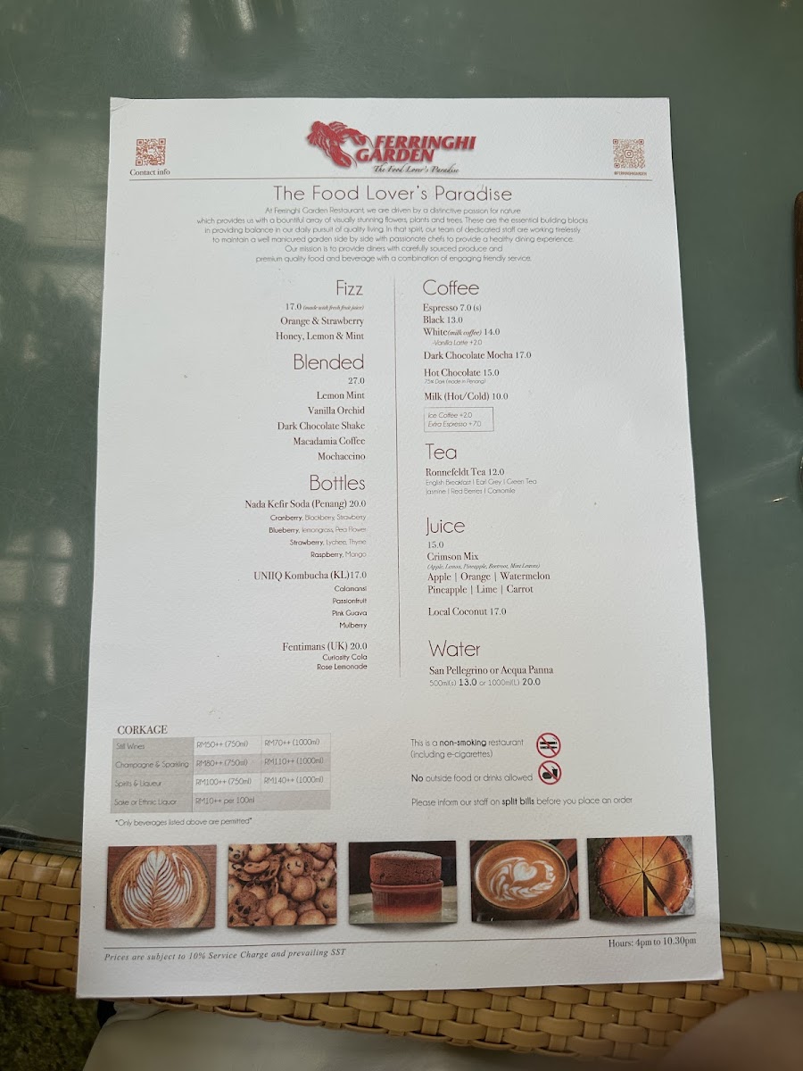 Ferringhi Garden Restaurant Photo Menu 9