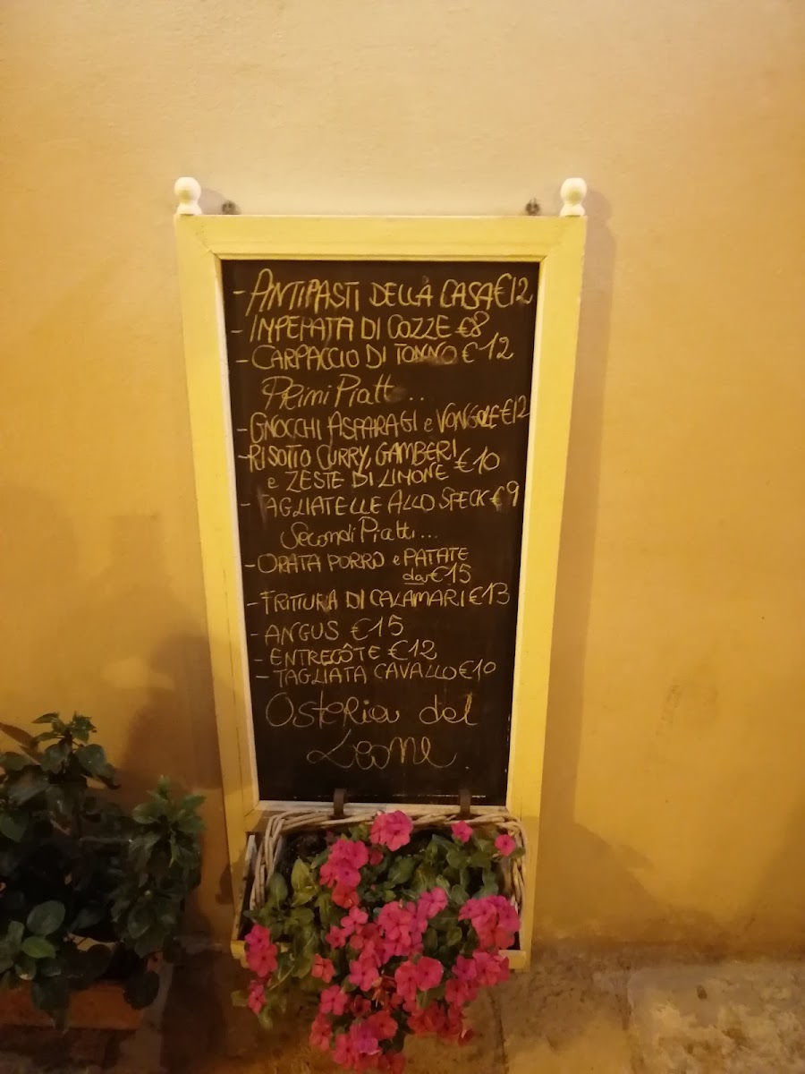 Osteria del leone Photo Menu 4