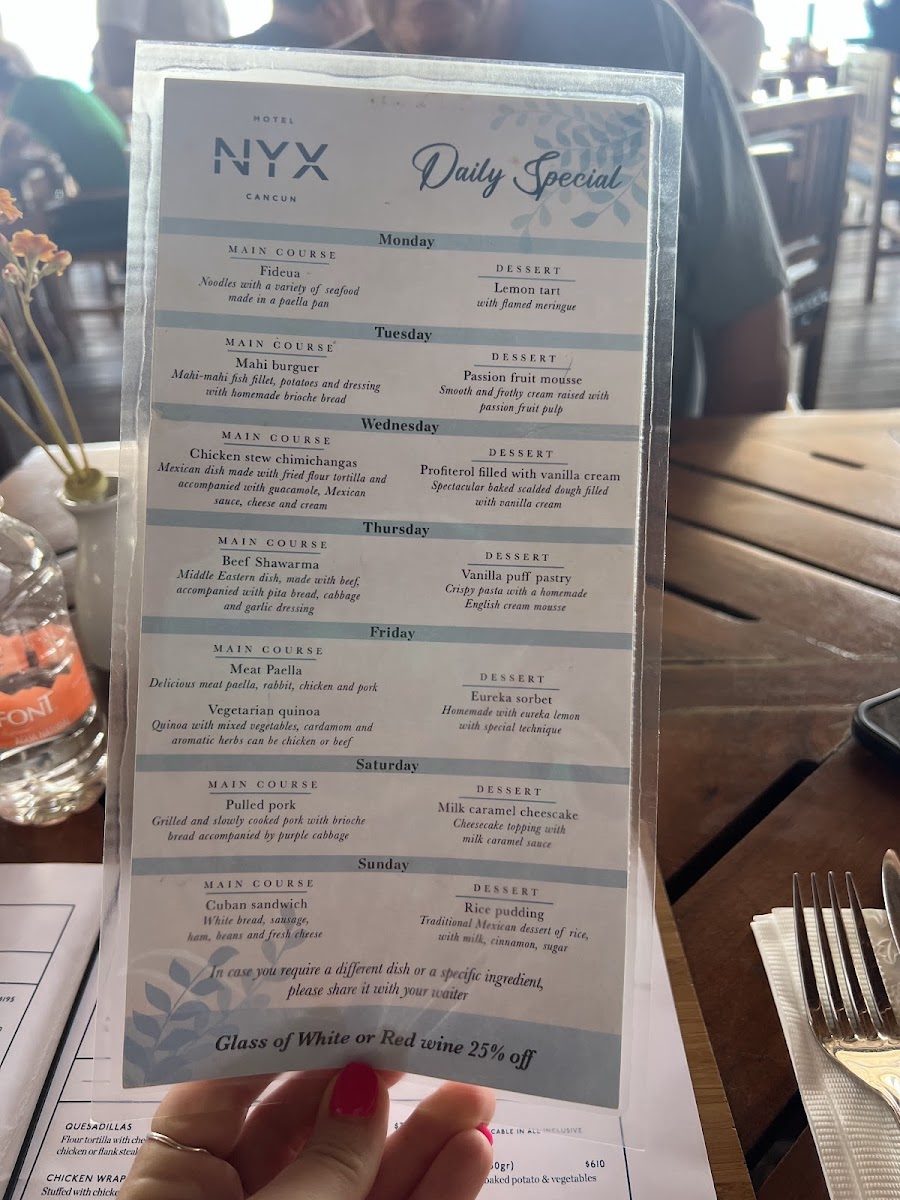 Deck Bar Photo Menu 3