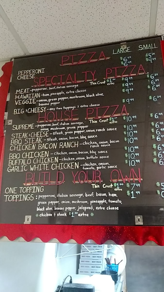 Big Cheese Pizza Photo Menu 5