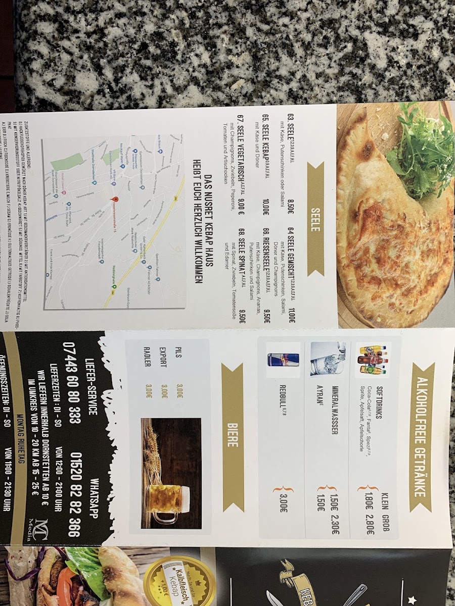 Nusret Kebap Haus Photo Menu 2