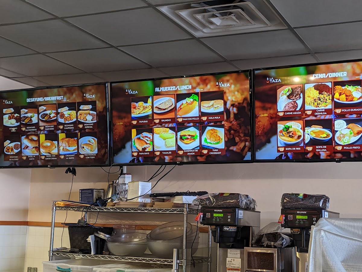 La Taza Cafe & Bakery Photo Menu 1