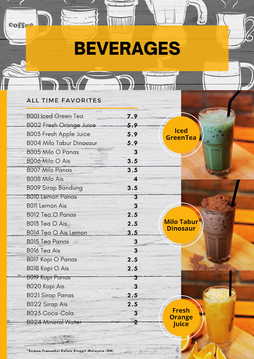 Kafe Latiff ( Muslim Owned ) Photo Menu 5