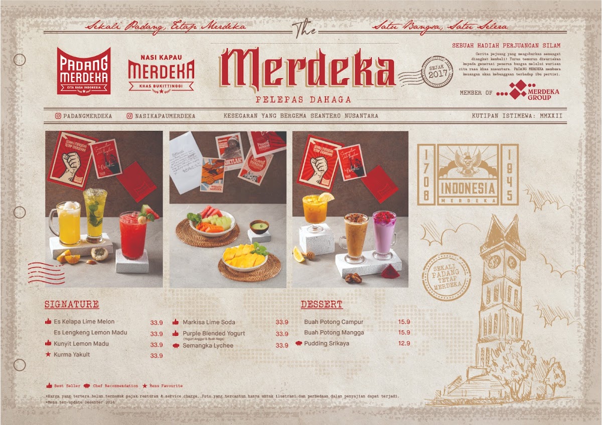 Padang Merdeka Photo Menu 2