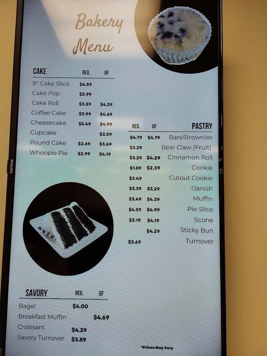 Deja Brew at Miney Branch Photo Menu 2
