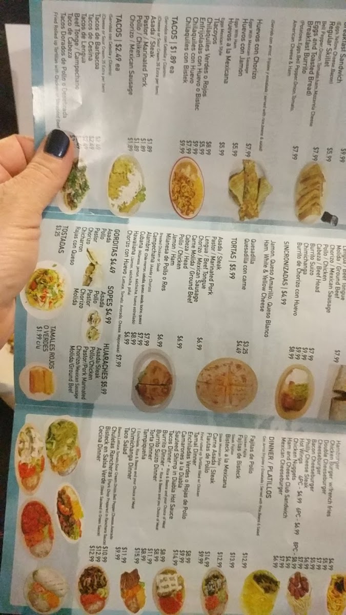 Mi Rancho Restaurant Photo Menu 9