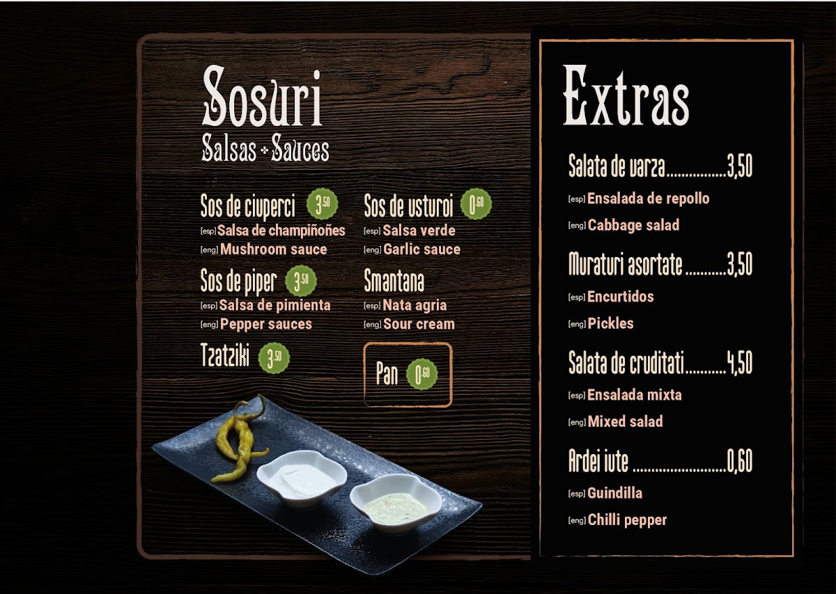 Restaurant Autèntic Românesc Photo Menu 1