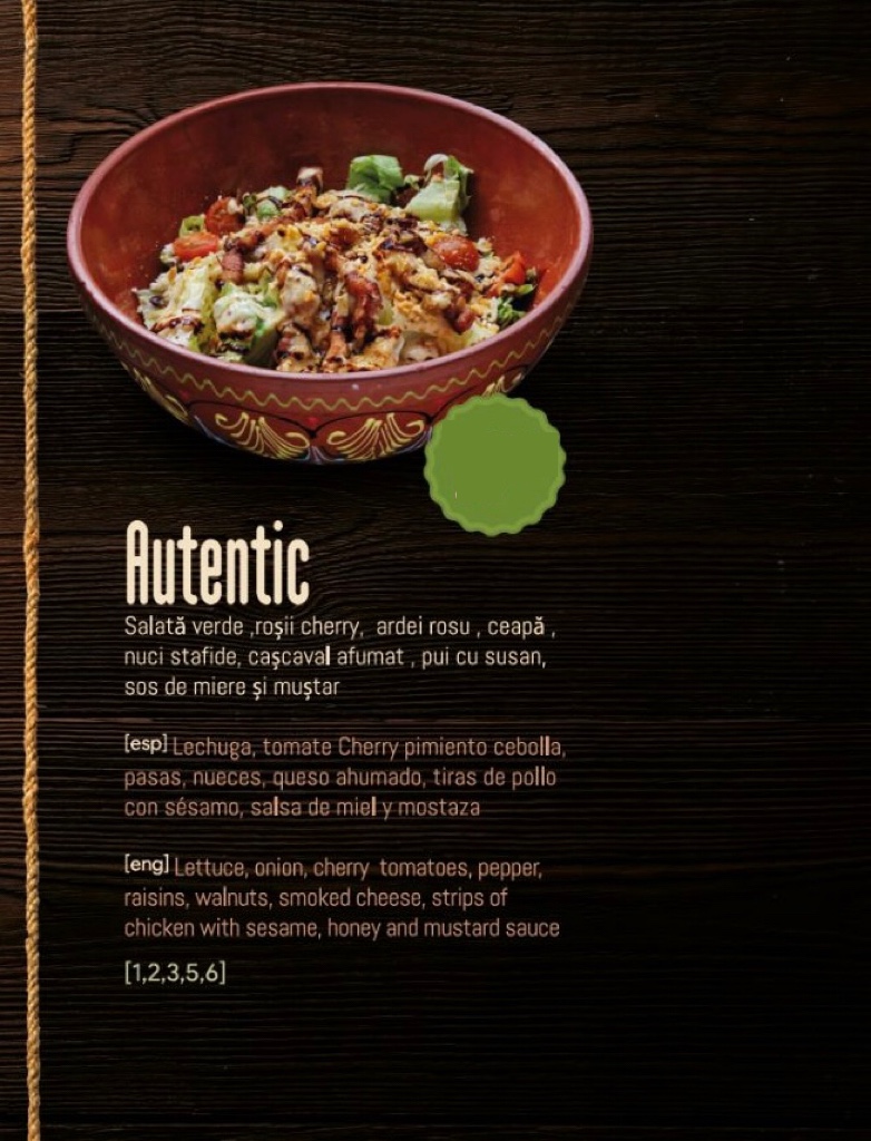 Restaurant Autèntic Românesc Photo Menu 10