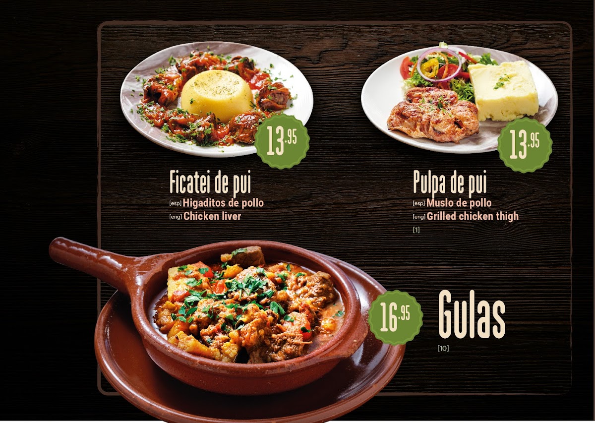 Restaurant Autèntic Românesc Photo Menu 2