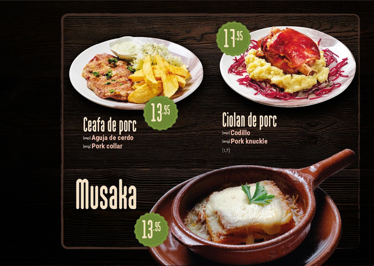 Restaurant Autèntic Românesc Photo Menu 3