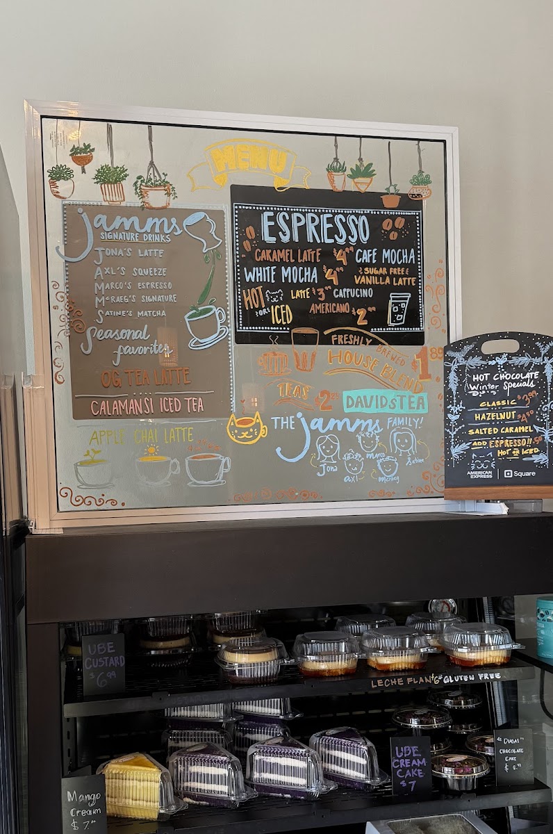 jamms Filipino Bakeshop, atbp. Photo Menu 1