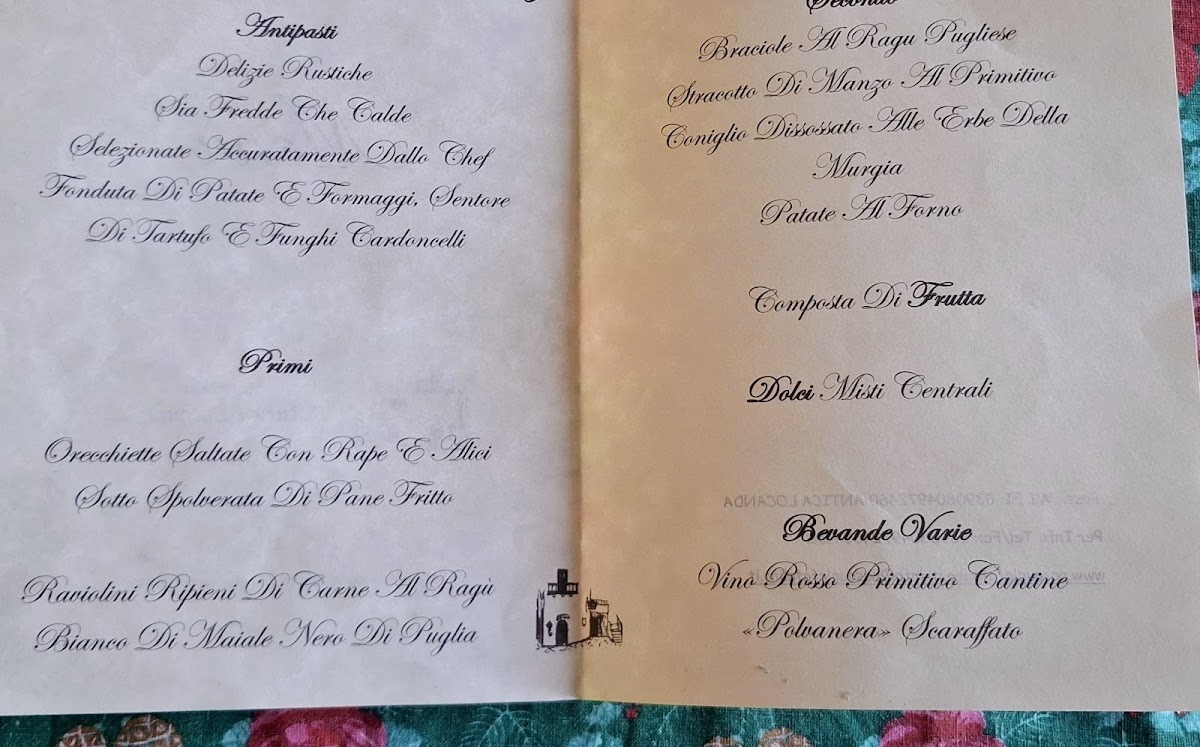 L'Antica Locanda Photo Menu 2