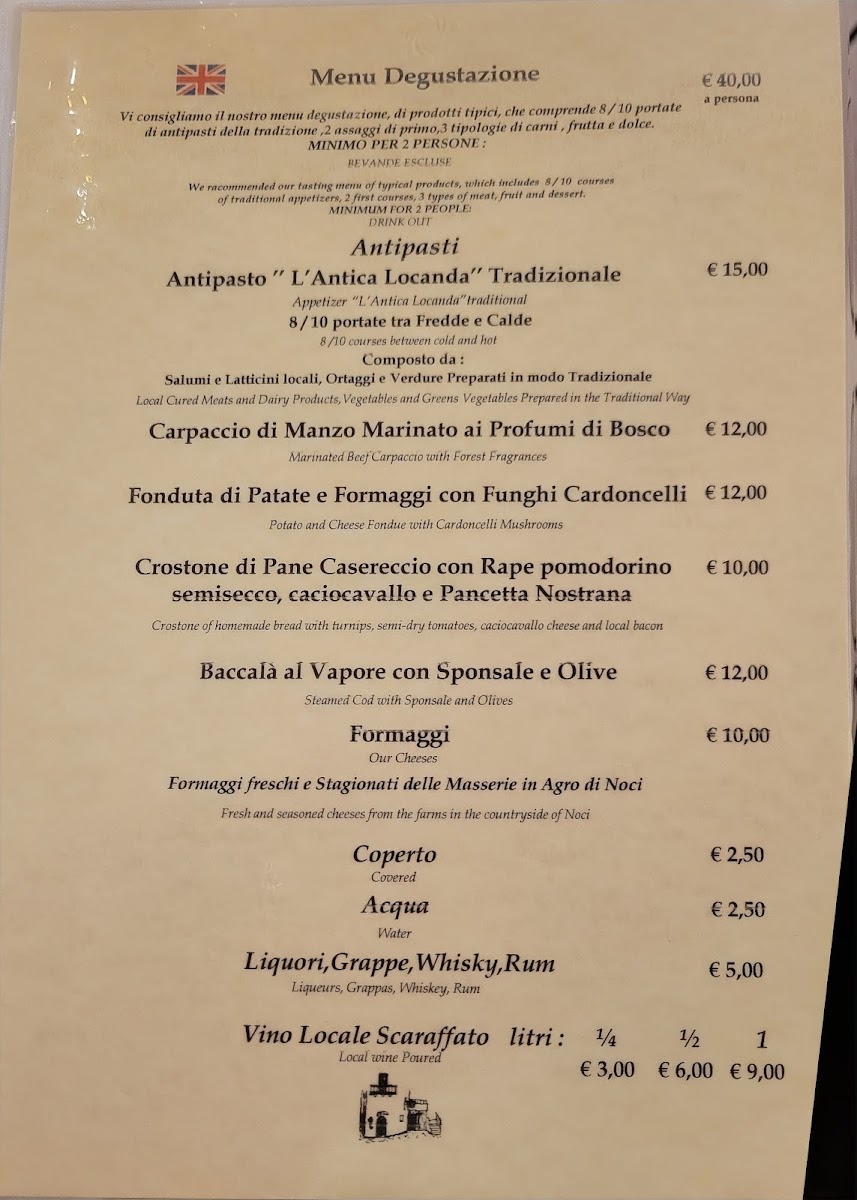 L'Antica Locanda Photo Menu 3