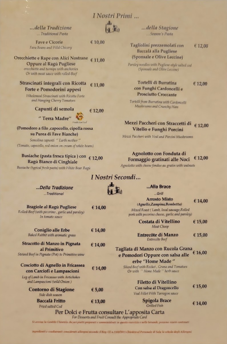 L'Antica Locanda Photo Menu 5