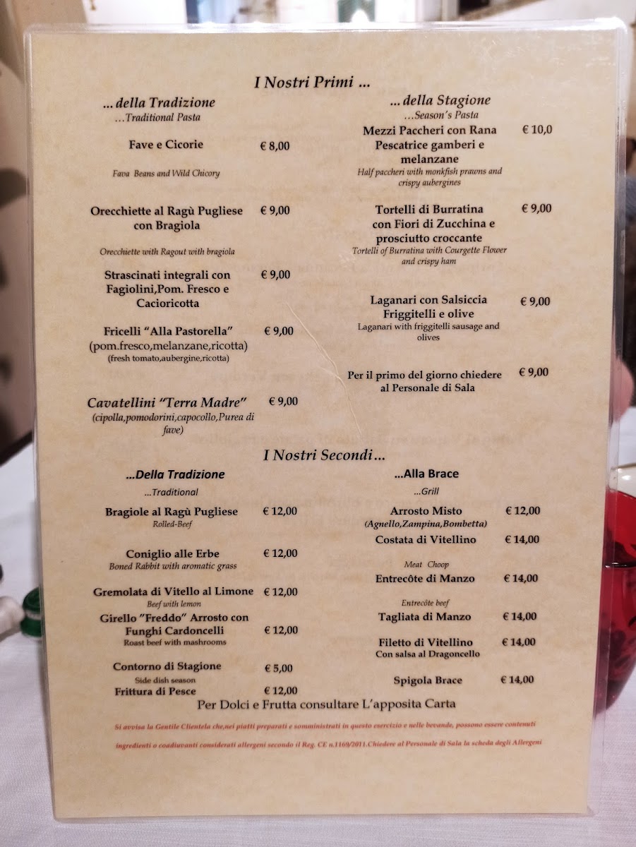 L'Antica Locanda Photo Menu 8