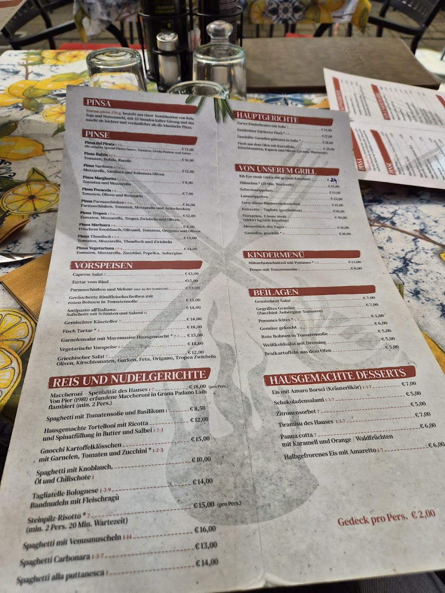 Bistrot Grill Da Pier Photo Menu 6