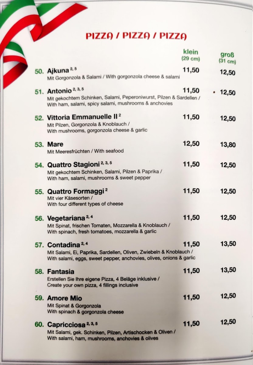 Ristorante - Eiscafe - Bistro Don Vincenzo Meisterchef Photo Menu 3